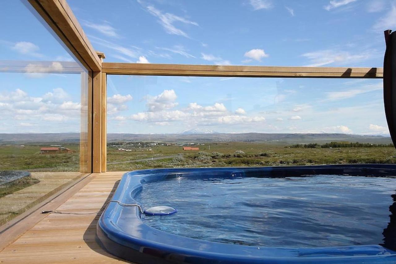 Blue View Cabin 3A With Private Hot Tub Reykholt  Zewnętrze zdjęcie